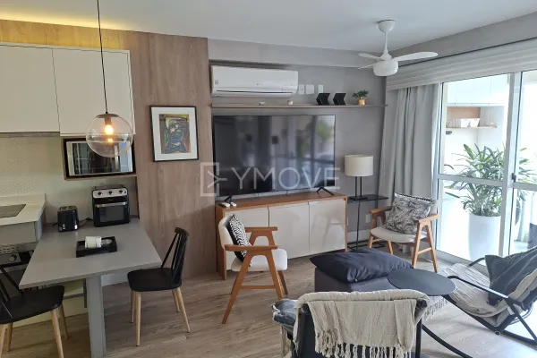 Apartamento para alugar com 1 quarto no Brooklin Paulista, São Paulo — foto 3